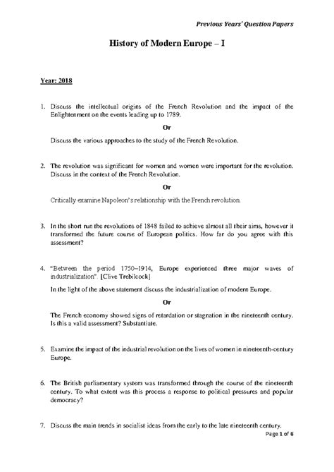 Previous Years' Question Papers [2018-2021] of Core ['Ho ME-I', and 'Ho ...