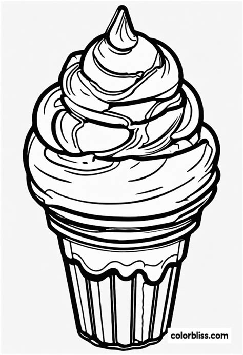 Ice Cream Coloring Pages 的图像结果