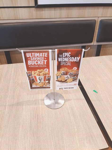 Menu at KFC, Avadi, No 128/1