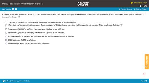 Image result for GMAT Test Example