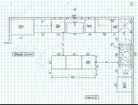 Kitchen Island Dimensions | Kitchen Layout Plans | Kitchen Floor Plans