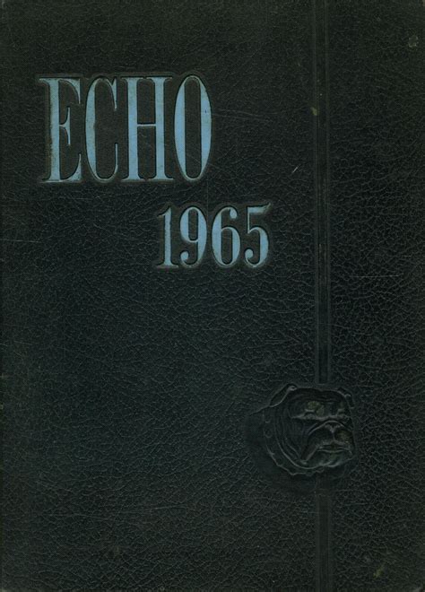 1965 yearbook from Bentley High School from Burton, Michigan for sale