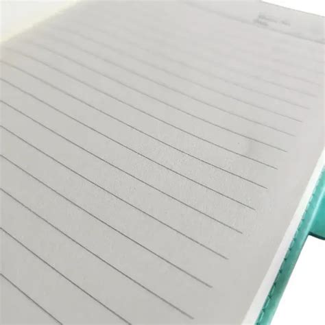 Tiff & Co. Signature Teal and White Notebook