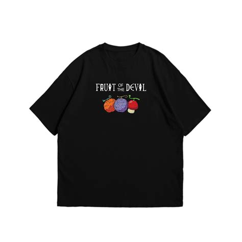 Devil Fruit from one piece Anime Oversized Tshirt – Kaihama
