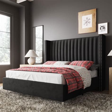 King Size Bed With Extended Headboard at Rodney Judkins blog