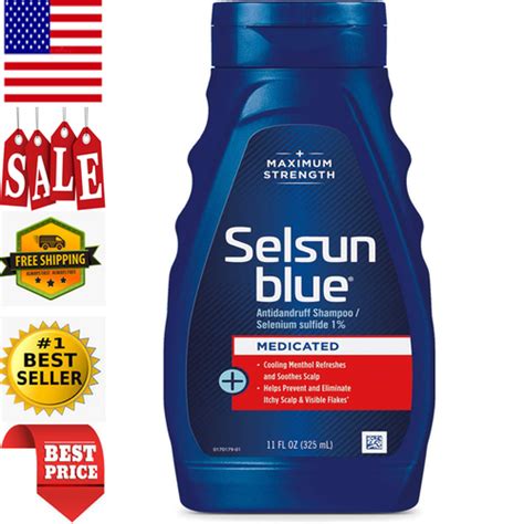 Selsun Blue Medicated Anti-dandruff Shampoo with | Ubuy India