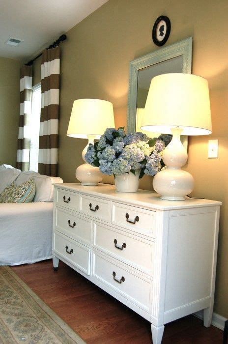 dresser in living room