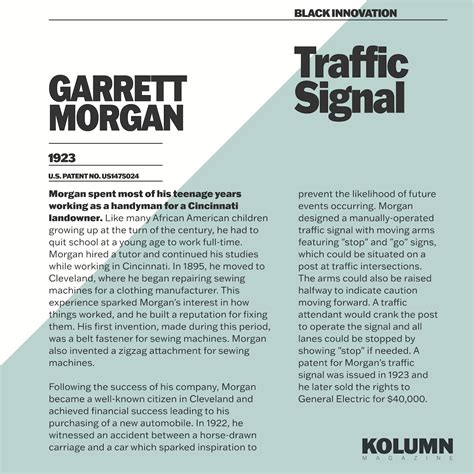 Garrett Morgan – Traffic Light - KOLUMN Magazine