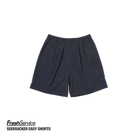 FreshService "SEERSUCKER EASY SHORTS" | MAROON WEBSTORE