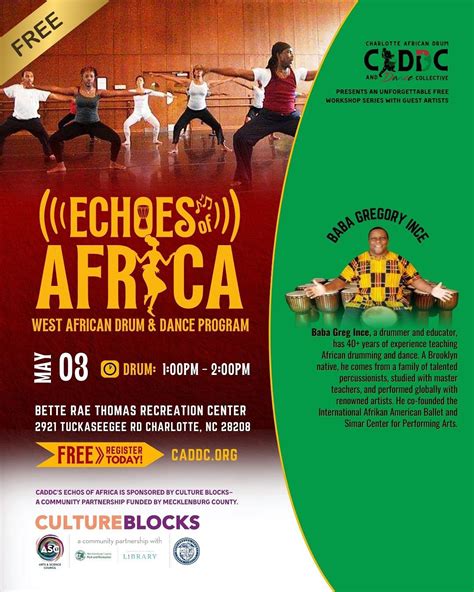 Charlotte African Drum and Dance Collective (@caddc365) • Instagram ...
