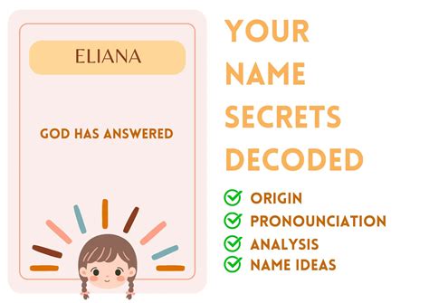 Eliana - Hebrew Girl Name Meaning and Pronunciation
