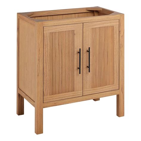 30" Ayanna Vanity - Natural Mindi - Vanity Cabinet Only | Signature ...