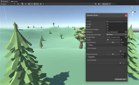 Image result for Unity Low Poly Terrain Tutorial