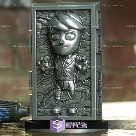 Chibi STL Collection - Han Solo in Carbonite Chibi | SpecialSTL