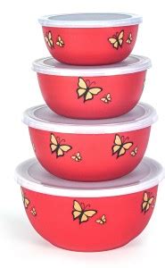 Zaib Stainless Steel Microwave Safe Containers with Lid for Food ...