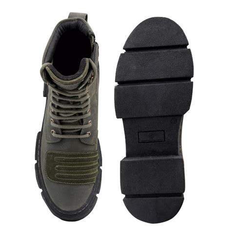 Combat Boots | Bacca Bucci Sinister | Oil Pull Up Leather Combat Boots ...