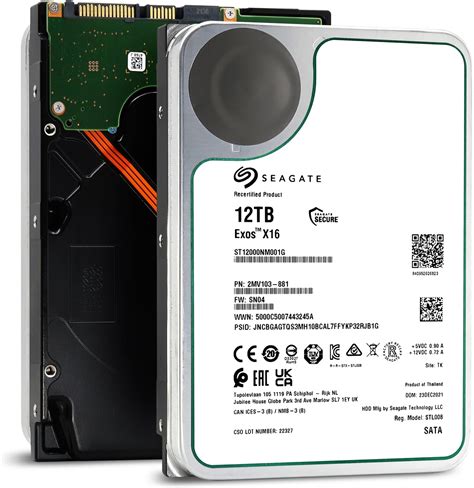 Amazon.com: Seagate Exos 7E10 ST8000NM017B 8 TB Hard Drive - Internal ...