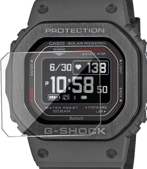 FCS Pack of 3 smart watch screen guard for Casio DW-H5600MB-8 | Edge to ...