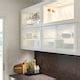 HEJSTA glass door, white/clear glass, 30x80 cm (113/4x311/2") - IKEA