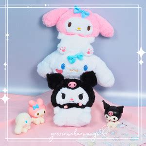 Jual Boneka Sanrio Kuromi Cinnamoroll My Melody Stuffed Plush Mainan ...