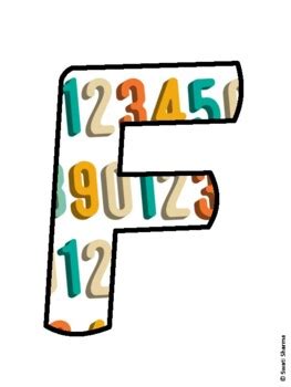 FRACTION FUN! Math, Fractions Bulletin Board Letters school resource by ...