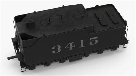 3D Steam Locomotive Tender model | 3D Molier International