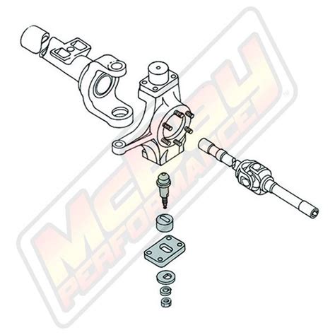 Image result for Exploded View Dana 60 Front Axle