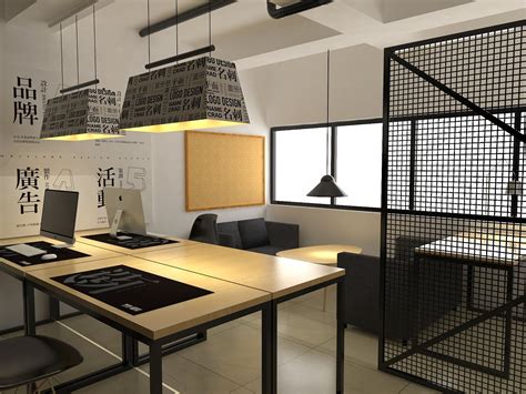 優島东莞办公室，30平米空间的效果|空间|建筑设计|fungzone - 原创作品 - 站酷 (ZCOOL)
