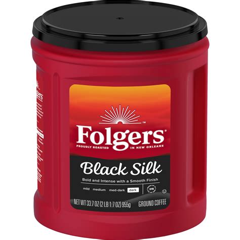 Folgers Black Silk Coffee