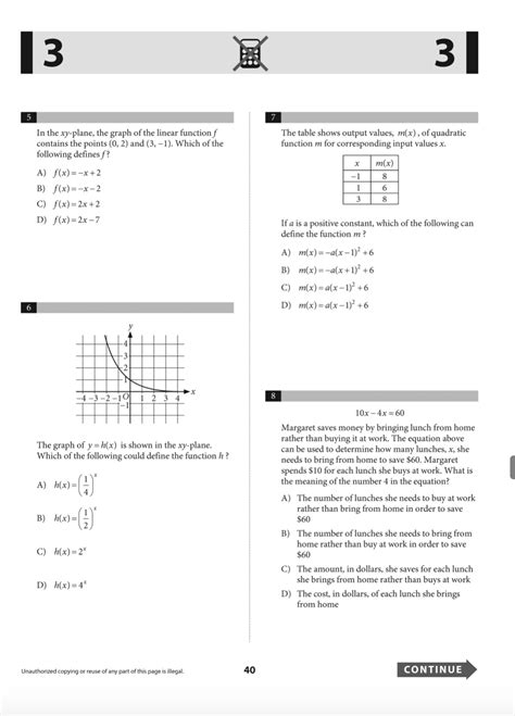 Official 2020 October US School Day SAT Test | SAT QAS in PDF with Ans ...