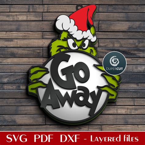 "GO AWAY" BUNDLE - SVG / DXF – DuperCut