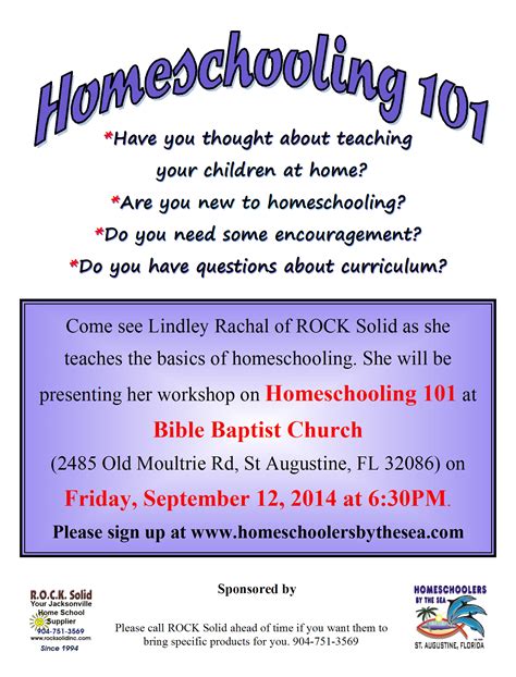 Homeschoolers By The Sea