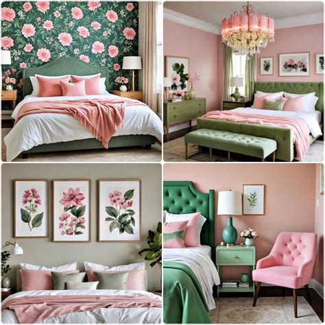 20 Pink and Green Bedroom Ideas for A Dreamy Escape