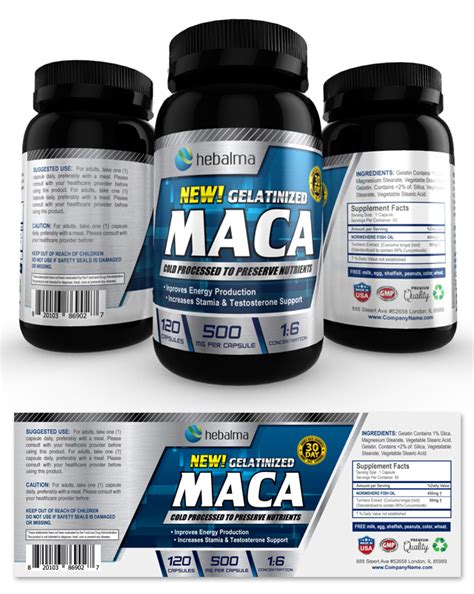 Image result for supplement label template