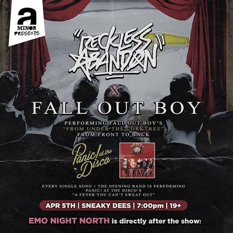 Reckless Abandon Covering Fall Out Boys "From Under The Cork Tree" w ...