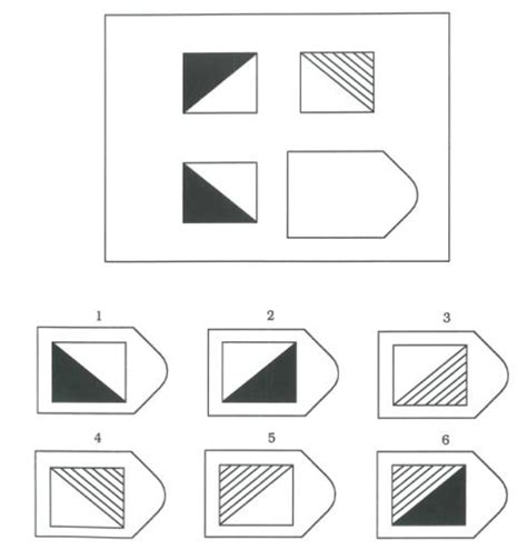 Image result for Ravens Progressive Matrices Answer Key