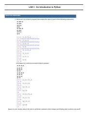 Image result for Python Lab 4 Answer