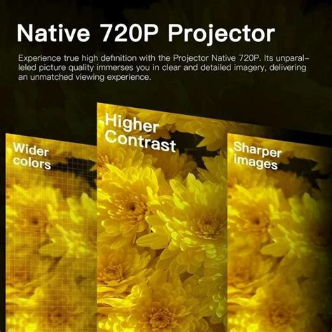 TecSox IVORY PROJECTOR |Smart Mini Projector Android 11 | WiFi6 Support ...