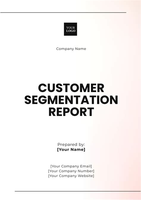 Free Customer Satisfaction Report Template to Edit Online