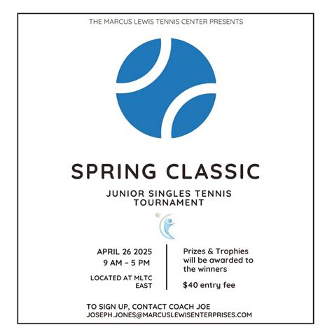 Marcus Lewis Tennis Center (@marcuslewistenniscenter) • Instagram ...