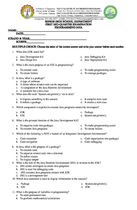 Image result for Java Programmer Exam