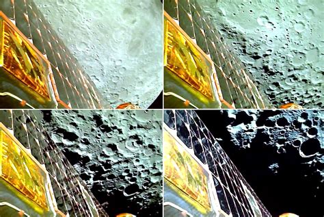 Chandrayaan-3 mission: ISRO releases images of Earth, Moon captured by ...