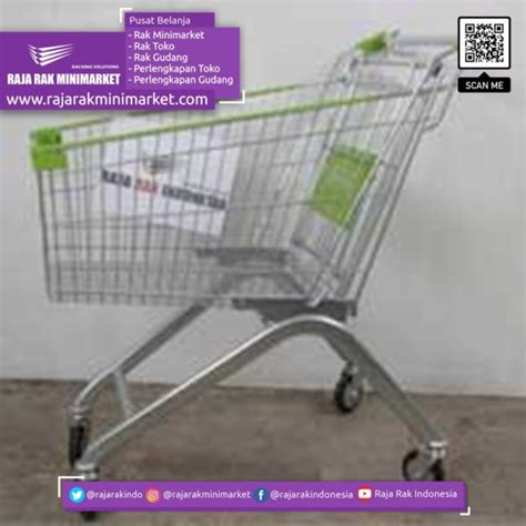 TROLI BELANJA SUPERMARKET 100 LITER TIPE TS-100L RAJARAK