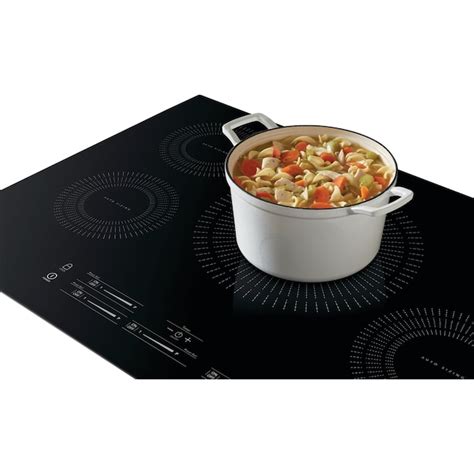Frigidaire 30-in 4 Elements Black Induction Cooktop at Lowes.com