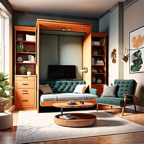 15 Genius Murphy Bed With Couch Ideas For Small Spaces