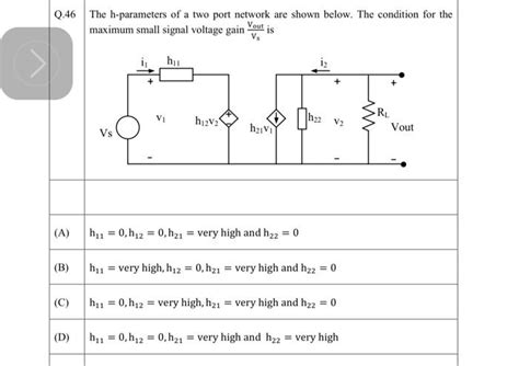 Image result for Two-Port Network H-Parameters