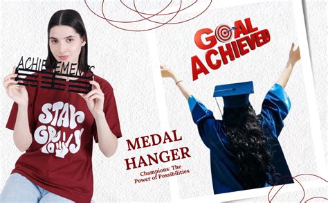 RAOOFA CRAFTS Medal Holder for Wall Display Rack Achievements Medal ...