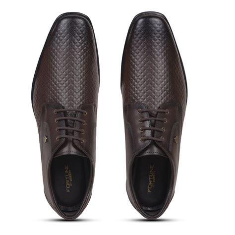 Buy Fortune By Liberty Men LB-28-01E Brown Formal Lacing Shoes
