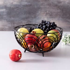 nestroots Iron Iron Fruit basket for dining table or kitchen vegetable ...