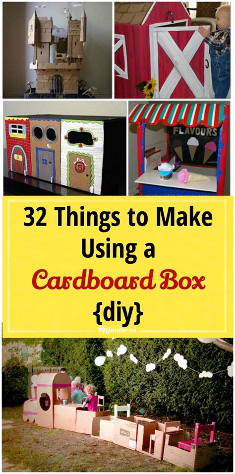Image result for Crafts Using Cardboard Boxes